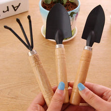 Small sized Hand Cultivator, Small Trowel, Garden Fork (Set of 3) - Justgrabit Inc.