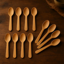 110mm Wooden Tea Spoon – 30 Pcs Pack - justgrabit.in | Just Grab It