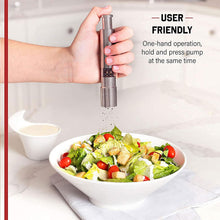 Stainless Steel Thumb Presser Salt and Pepper Grinder (1 Pc) - justgrabit.in | Just Grab It
