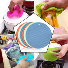 Silicone Trivet for Hot Dish and Pot, Silicone Hot Pads ( 1 pcs ) - Justgrabit Inc.