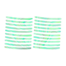Car Wheel Hub Reflective Car Stickers, Night Warning Stickers (20 Pcs Set/ Multicolored) - justgrabit.in | Just Grab It