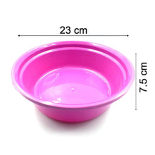 Household Storage Plastic Round Bowl / Tub / Basket / Bucket set - Pack of 3 - Justgrabit Inc.