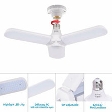 Fan Blade LED Light Bulb, Super Bright Angle Adjustable Home Ceiling - Justgrabit Inc.