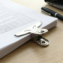Heavy Duty Metal Paper Clamp Clips (4 Pc) - justgrabit.in | Just Grab It