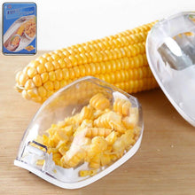 Magic Plastic with Steel Blades Corn Remover Kernel Stripper (1 Pc) - justgrabit.in | Just Grab It