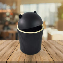 Apex Mini Tabletop Dustbin (1 Pc / 1200 ML / Mix Color) - Justgrabit Inc.
