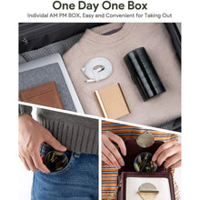 Weekly Pill Organizer 2 Times a Day Travel 7 Day Pill Box Twice a Day Daily Medicine Pill Case with Large Compartments - justgrabit.in | Just Grab It
