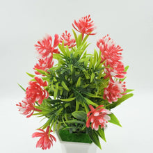 Wild Artificial Flower Plant for Home & Office Decor (1 Pc, Cute Pot) - Justgrabit Inc.
