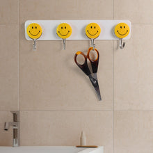 Multipurpose Self - Adhesive 4 hooks for wall Hook (1 Pc) - justgrabit.in | Just Grab It
