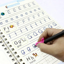 4 Pc Magic Copybook widely used by kids, children’s and even adults also to write down important things over it while emergencies etc. - Justgrabit Inc.