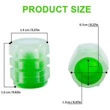 Tyre Valve Caps Luminous Glow Car Tire Air Stem Valve Cap Covers vaal cap ( 4 Pcs Mix Colour) - justgrabit.in | Just Grab It