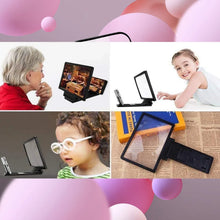 3D Phone Screen Magnifier Video Screen Amplifier Expander Holder Bracket for Mobile Phone Screen Zoom Display (1 Pc) - Justgrabit Inc.