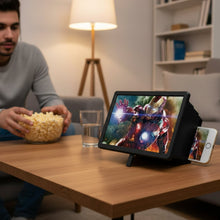 3D Mobile Screen Magnifier with Stand for Smartphone (1 Pc) - justgrabit.in | Just Grab It