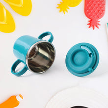 Supermom Kids Sporty Sipper Mug with Straw and Dual Handles Approx 300ml (1 Pc) - justgrabit.in | Just Grab It