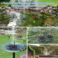 Solar - Powered Floating Water Fountain Pump Kit - Justgrabit Inc.