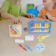 Abacus 11 Rods Counting Abacuses Toy Bead Educational Tools (1 Set) - Justgrabit Inc.