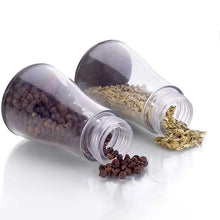 6 - Piece Plastic Spice Jar Set with Stand - Justgrabit Inc.