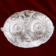 Leaf Shape Special Puja Thali (1 Pc / Mix Design) - justgrabit.in | Just Grab It