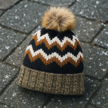 Winter Woolen Knitted Black Inside Fur Beanie Cap (1 Pc / Mix Design & Color) - justgrabit.in | Just Grab It