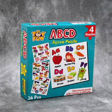 ABC Jigsaw Puzzle Toy for Children (4 - Pcs Pack) - justgrabit.in | Just Grab It
