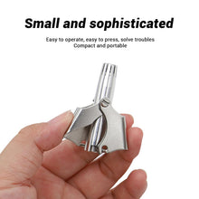 Stainless Steel Painless Nose Hair Remover (1 Pc) - justgrabit.in | Just Grab It