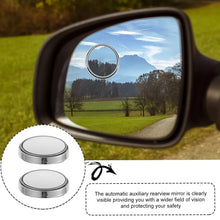 Car Blind Spot Side Mirror Round HD Glass Blindspot Mirror (2 Pcs Set) - justgrabit.in | Just Grab It