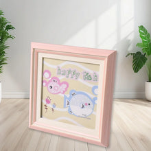 Creative Solid Wooden Photo Frame (15.2cmx15.2cm / 1Pc) - Justgrabit Inc.