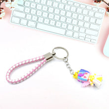 Cute Keychain With Card Gift - Keychain Accessories Key Chain Backpack Charms Car Keys Keychain for Kids Girls, Unicorn Toy and Charm Key - Chain for Bag / Door Key - Ring / car Key - Ring / Party Favor (Mix Color & Design 1 Pc ) - Justgrabit Inc.