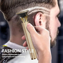 Men's Hair Trimmer & Beard Clipper with 4 Adjustable Blades & Cleaning Brush, Hair accessories - Justgrabit Inc.