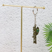 “Jai Shree Krishna” Text Metal Keychain (1 Pc) - justgrabit.in | Just Grab It
