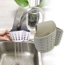 Kitchen Hanging Drain Bag Basket Bath Storage Gadget Tools Sink Holder (1 Pc) - justgrabit.in | Just Grab It