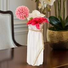 Plastic Vase / Pot - Elegant Design - Ideal Gift for Friends and Family (1 Pc) - Justgrabit Inc.