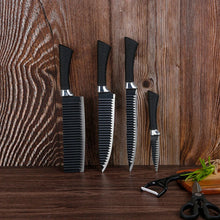 Stainless Steel Knife Set With Chef Peeler And Scissor (6 Pieces) - Justgrabit Inc.