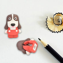 Cartoon 2 in 1 Cute Eraser with Pencil Sharpener (1 Pc / Mix Design) - Justgrabit Inc.