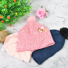 Small Cap for Winter Woolen Knitted Inside Fur Caps (1 Pc / Mix Design & Color) - justgrabit.in | Just Grab It