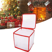 Storage Box Transparent PVC Zipper Sealed Lasting Sock Organizer with Compartment (30×30 CM / Inside Cardboard sheet) - justgrabit.in | Just Grab It