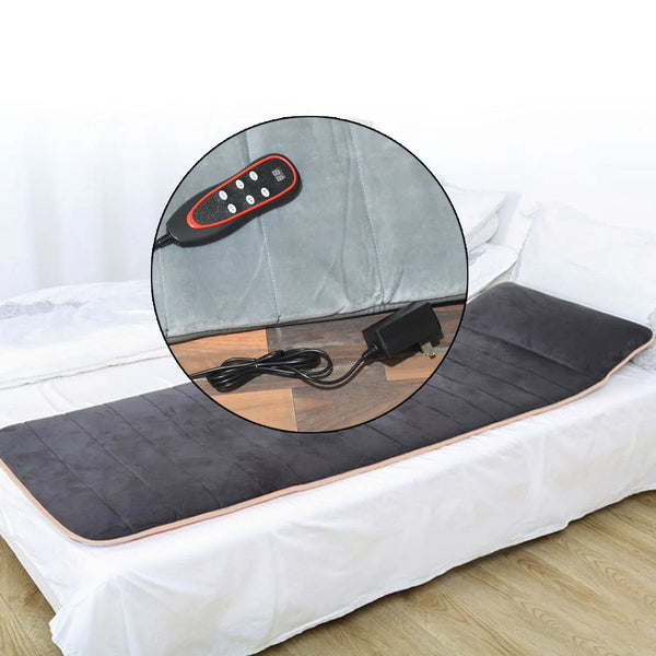 Electric Vibrating Massage Pad / Mattress (1 Set) - Justgrabit Inc.