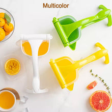 Manual Plastic Fruit Juicer, Hand Juicer Extractor Tool for Orange, Limes - justgrabit.in | Just Grab It