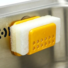 Self - Adhesive Sponge and Soap Holder | No - Drill Sink Organizer & Multipurpose Kitchen Caddy - justgrabit.in | Just Grab It