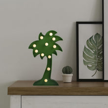 LED Night Light Coconut Tree Light Romantic Table Lamp (1 Pc / Battery Not Included) - justgrabit.in | Just Grab It