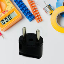 2 Pin 4 Amp. Conversion Electrical connector Plug, 2 PIN Plug Converter, Plug Adapter With Color Box (1 Pc ) - Justgrabit Inc.