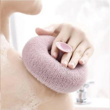 Flower Bath Sponge - Super Soft Body Exfoliator with Suction Cup for Shower & Massage - justgrabit.in | Just Grab It