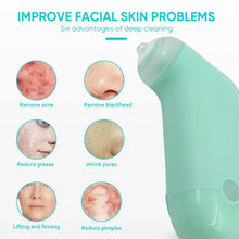 Mini Handheld Vacuum Blackhead Remover – Facial Massage & Spot Lifting (1 Pc) - justgrabit.in | Just Grab It