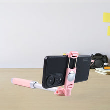 Wired Selfie Stick with Rearview Mirror & Built - In Shutter Button (1 Pc) - justgrabit.in | Just Grab It
