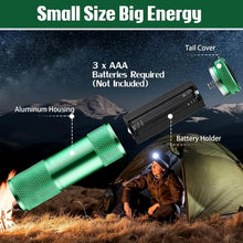 Super - Bright Mini 9 LED Bulb Pocket Torches - Small Torch Flashlight for Camping, Hiking, DIY, Travelling, Outdoors and More 3 Battery operated (Battery not included / 1 pc) - Justgrabit Inc.