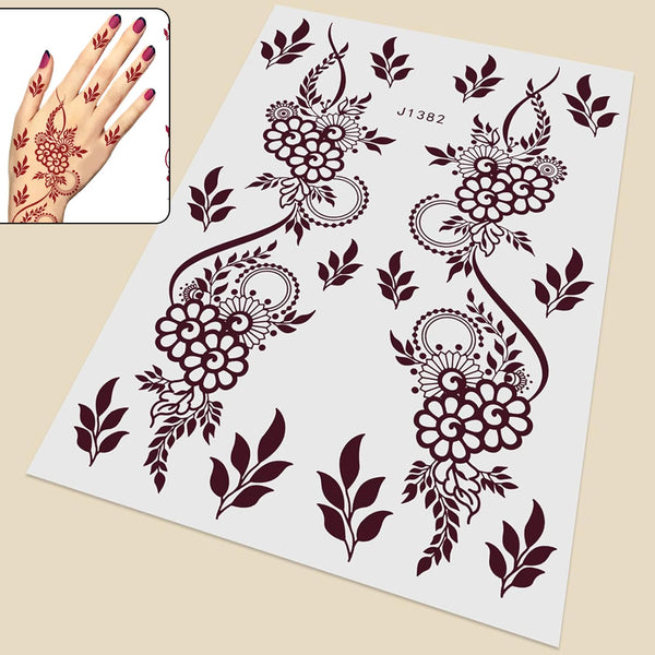 Temporary Tattoos Tattoo Sticker Skin Tattoo Stickers (1 Sheet) - justgrabit.in | Just Grab It