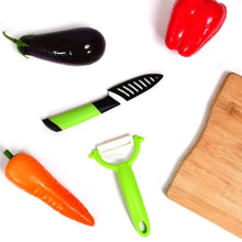 Ceramic Revolution Series Utility Knife and Peeler Gift Set - 2pc - Justgrabit Inc.