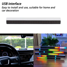 Rhythm Lights, AGC Automatic Gain Control 32 Colorful RGB Light Adjustable Pickup Rhythm Lights, RGB LED Voice - Activated Rhythm Light Car Home Sound Control Ambient Light (1 Pc) - Justgrabit Inc.