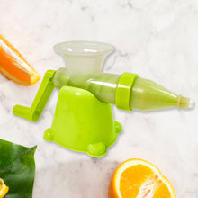 Manual Juicer Modern Plastic Fruit and Vegetable Juicer (1 Pc / Bowl Not Included) - justgrabit.in | Just Grab It
