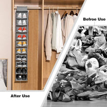 10 Tier Multipurpose Storage Rack, Foldable, Collapsible Fabric Wardrobe Organiser for Clothes - justgrabit.in | Just Grab It